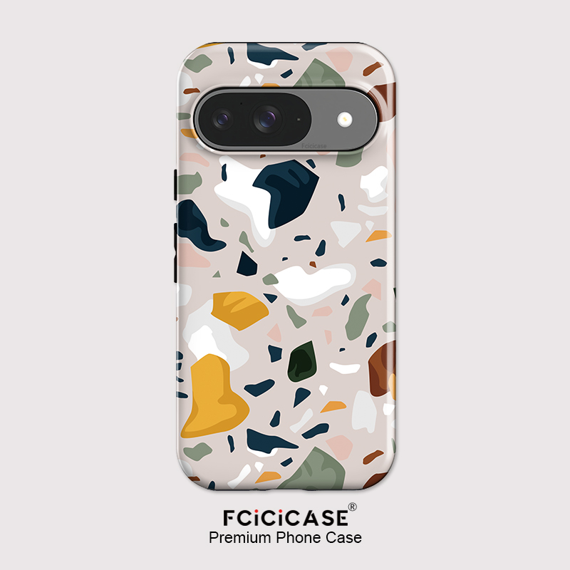 Google Pixel 9 - Fcicicase Lüks Boyalı Telefon Kılıfı Google