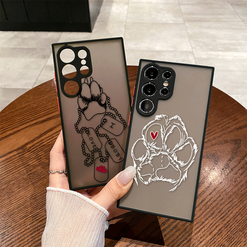 Samsung Galaxy S25 - Komik Karikatür Evcil Hayvan Sevimli Köpek