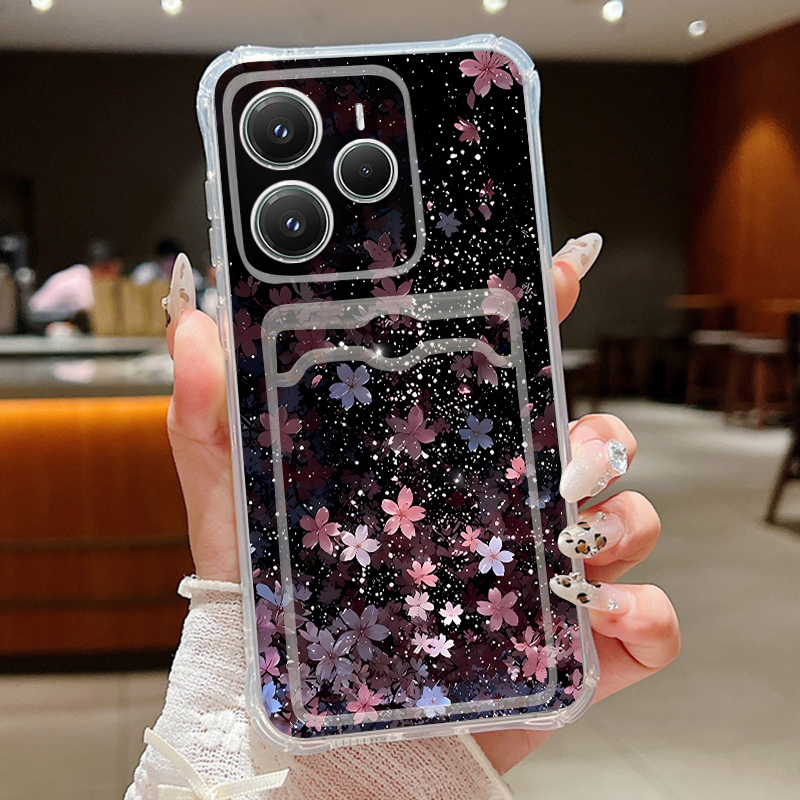 Xiaomi Redmi Note 13 - Kart Cep Kılıf Xiaomi Redmi Için