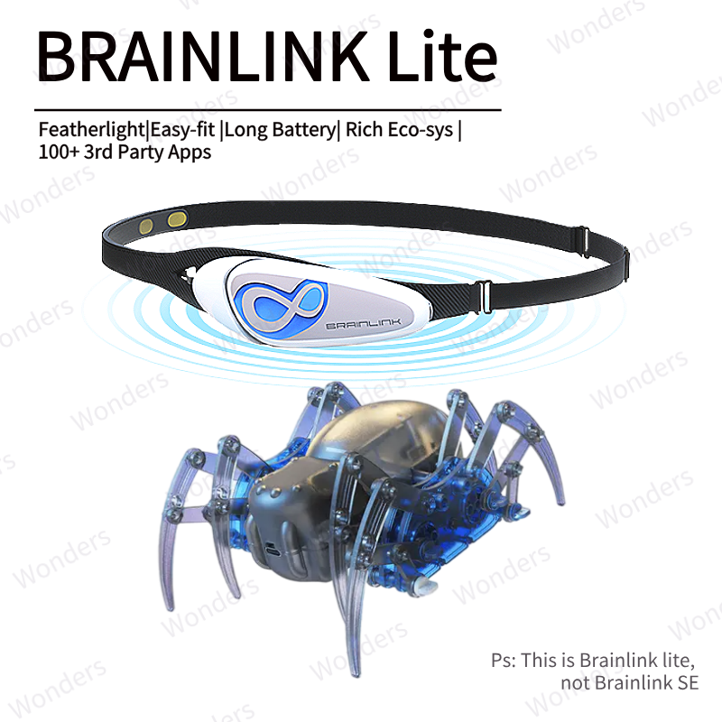 Meditation Headband Eeg - Brainlink Lite Uzaktan Kumanda Örümcek Oyuncak