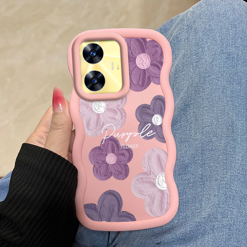 Realme C55 Pembe ve Mor Çiçek  - Realme Note 50 incelemesi ve fiyatı