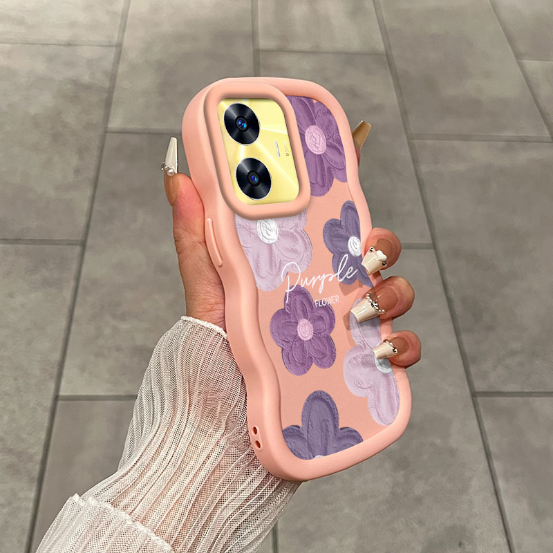 Realme C55 Pembe ve Mor Çiçek  - Realme Note 50 incelemesi ve fiyatı