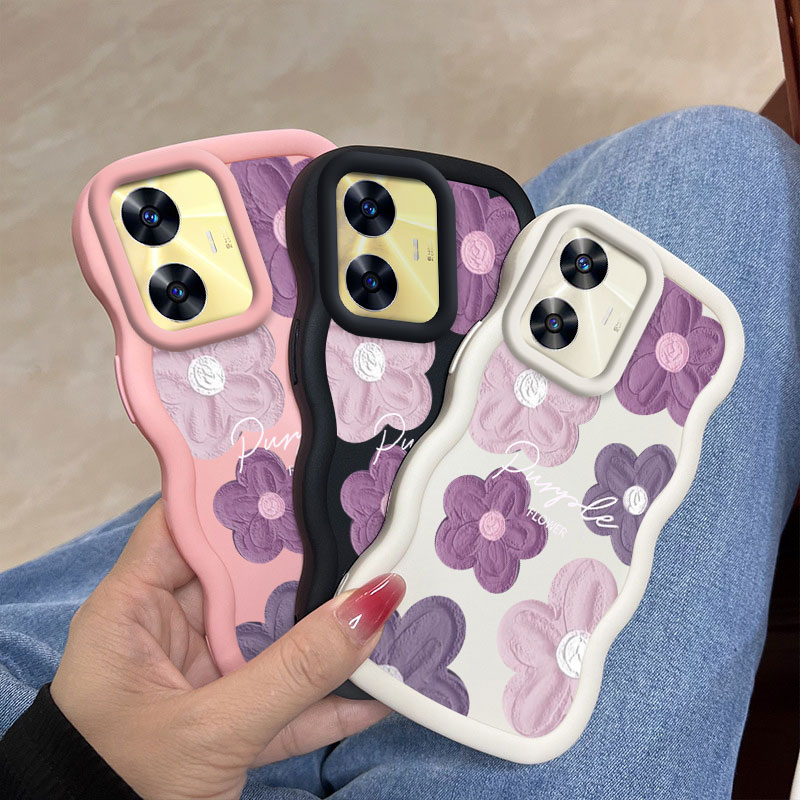 Realme C55 Pembe ve Mor Çiçek  - Realme Note 50 incelemesi ve fiyatı
